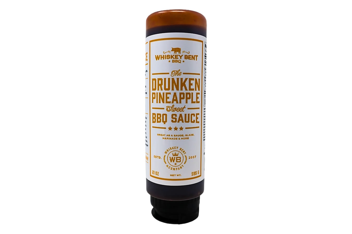 WHISKEY BENT Drunken Pineapple - Sweet BBQ Sauce